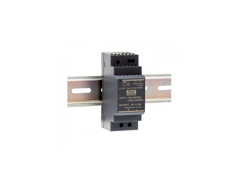 MEAN WELL  DIN-Schiene-Schaltnetzteil HDR-30-15 15VDC/2A