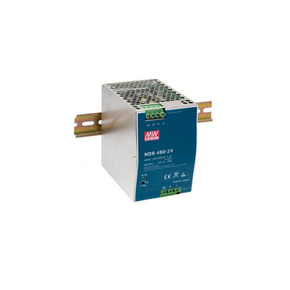 MEAN WELL  DIN-Schiene-Schaltnetzteil NDR-480-24 24VDC/20A